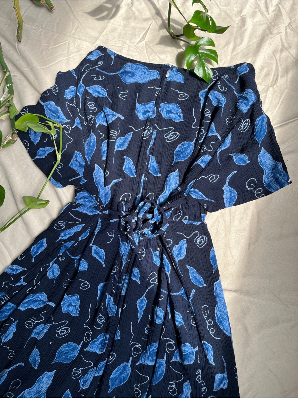Vintage whimsigoth flowy dress | practical magic witchy cottagecore - Picture 3 of 7